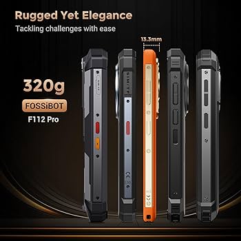 FOSSIBOT F112 Pro 5G 8+256 開封の新製品 Amazon.com: FOSSIBOT F112 PRO (2025) Rugged Phone Unlocked